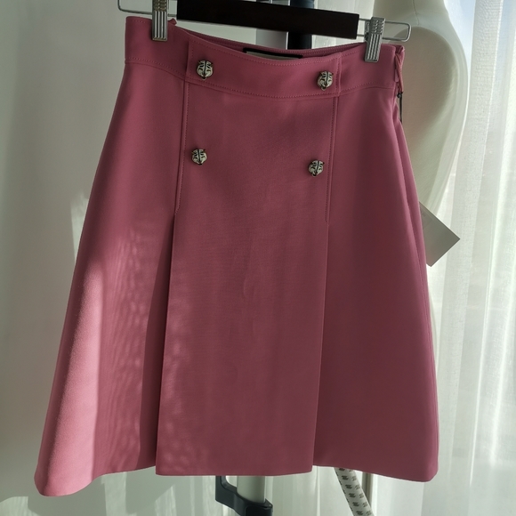 Gucci high-waist a-line cady crepe skirt - Picture 4 of 8